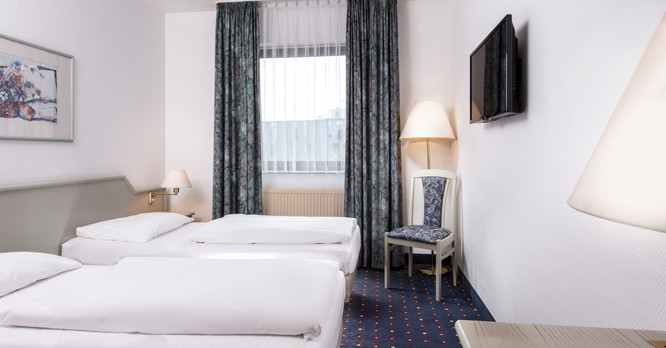 Wyndham Garden Düsseldorf Mettmann Hotel Doppelzimmer mit Einzelbetten